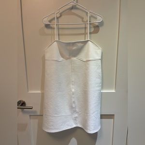 Zara White Mini Dress Size Large